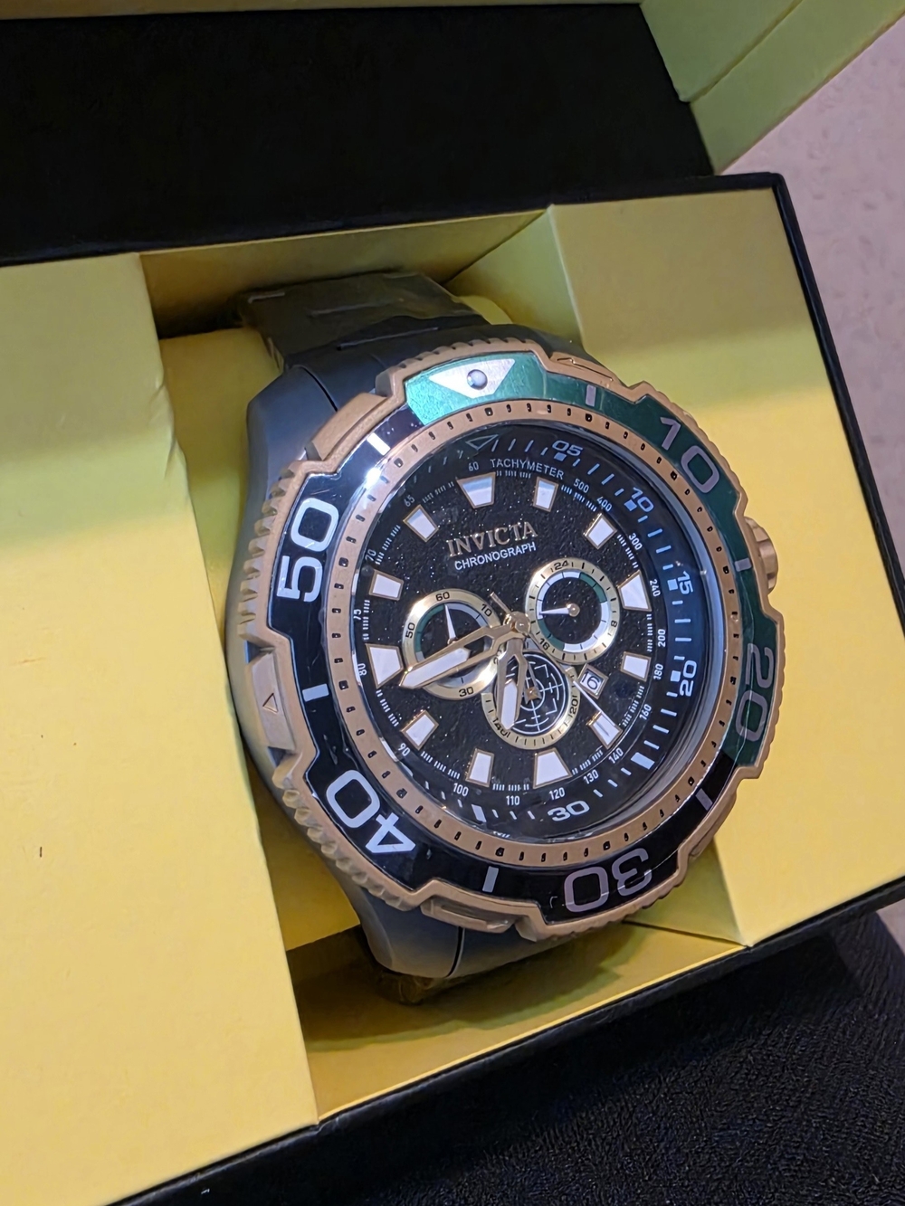 Invicta TI-22 Kaiju 49487 Men’s 65mm Titanium Chronograph Watch